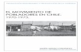 El movimiento de pobladores en Chile
