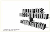 Taller de negociación y persuasión