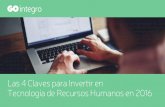 GOintegro [Las 4 Claves para Invertir en Tecnología de Recursos Humanos en 2016] (1)