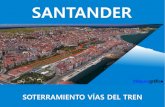 Vázquez Gráfico: Soterramiento de las vias del tren (Santander)