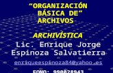 Organización Básica de Archivos