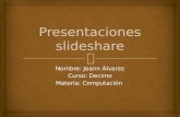 Presentaciones slideshare