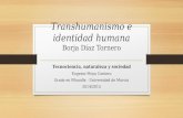 Tecnociencia. Transhumanismo e identidad. Borja Díaz