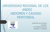 Abdomen y cavidad peritoneal