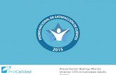 Resultados Generales Indice Nacional de Satisfacción de Clientes ProCalidad 2015