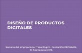 Diseño de productos digitales para emprendedores tecnológicos