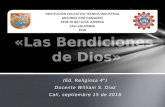 Clase religión 4°-09-15-16_bendiciones_dios