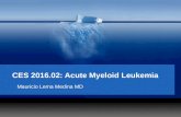 CES 2016 02 - Acute and Chronic myeloid leukemias