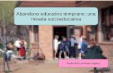 El abandono escolar en España: Una perspectiva socioeducativa