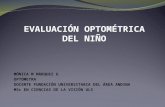 Evaluación optométrica del niño (examen visual del niño)