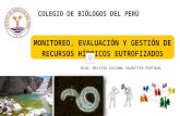 03.Monitoreo, evaluación y gestión de recursos hídricos eutrofizadospor - Melissa Salbatier Portugal