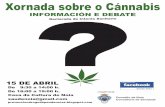 Xornada de información e debate sobre o cannabis