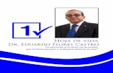 Currículum del Dr. Eduardo Flores Castro