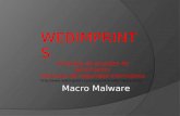 Empresa de seguridad macro malware