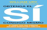 OBTENGA EL SÍ CONSIGO MISMO de William Ury