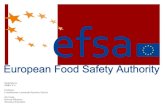 Efsa Autoridad Europea de seguridad  alimentaria