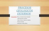 Procesos geologicos externos