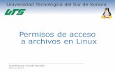 Permisos en Linux - UTS