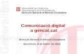 Comunicació digital a gencat.cat
