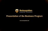 Swissgolden presentation