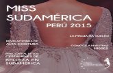 Miss Sudamérica Perú 2015