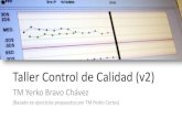 Taller control de calidad CCI y CCE v2
