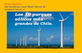 Los 10 parques eólicos más grandes de Chile