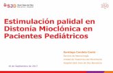 Neurocirugía, estimulacion palidal para pacientes con mioclonus distonia del Hospital Sant Joan de Déu Barcelona.