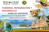 Red de expertos  SICA_ turismo desarrollo_integración con conclusiones