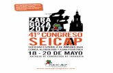 Programa 41º Congreso SEICAP (Zaragoza, 18-20 de mayo de 2017)
