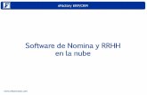 Presentación de eFactory Software de Nomina y RRHH en la nube