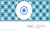 IONIC, el framework para crear aplicaciones híbridas multiplataforma