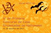 Casas Encantadas 6º de Primaria - Halloween 2017
