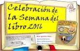CELEBRACIÓN DEL DÍA DEL LIBRO 2016 EN EL PADRE CLARET