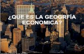 Que es la geogrfía economica(Pablo Rodríguez)