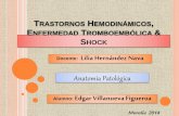 Trastornos hemodinámicos, enfermedad tromboembólica & shock