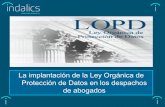 Implantación LOPD en despachos abogados