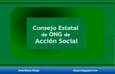 Consejo estatal de ong de acción social.