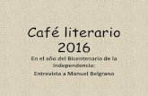 Café literario 2016