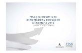 Dossier FIAB Alimentaria 2016