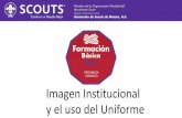 Imagen institucional y uniforme scout