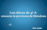 Conocemos la provincia de Mendoza