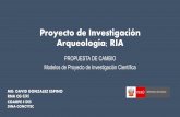 Propuesta proyecto investigacion arqueologia