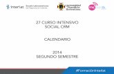Calendario   27 curso intensivo social crm argentina-semestre 2_2014