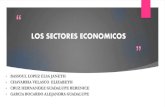 Los sectores economicos: Primarios, Secundarios y Terciarios