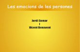 Treball sobre emocions. Jordi Gomar i Vicent Benavent