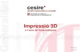 Impressió 3d i matemàtiques (web CREAMAT)