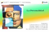 La Personalidad / Método de Evaluación del Factor de Riesgo Psicosocial