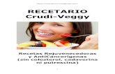 Recetario CrudiVeggy Vegetariano Crudo