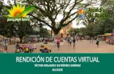 RENDICIÓN DE CUENTAS VIRTUAL 2017
